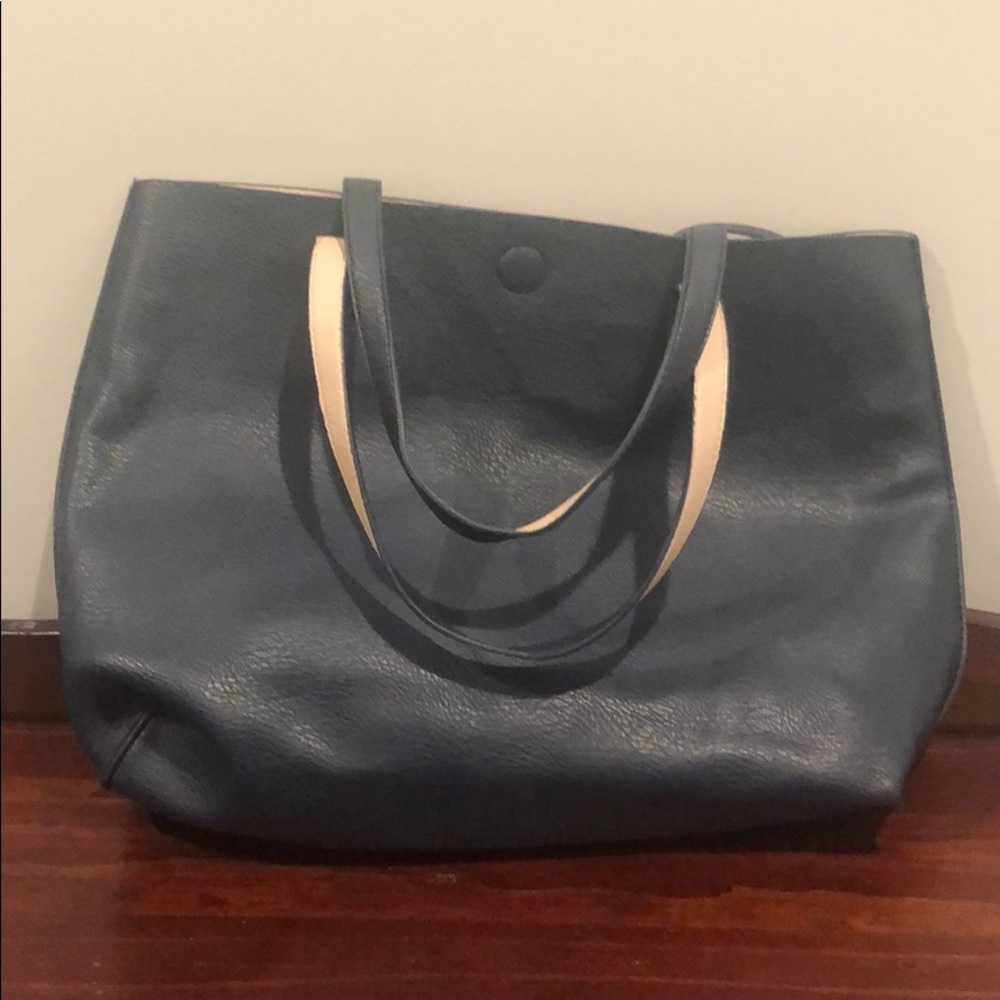 Gently Used G. H. Bass & Co. Reversible Tote